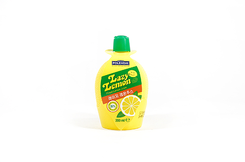LAZY 레몬 쥬스 200㎖ (천혜의 시실리의 햇살과 자연을 담은 최고의 맛)