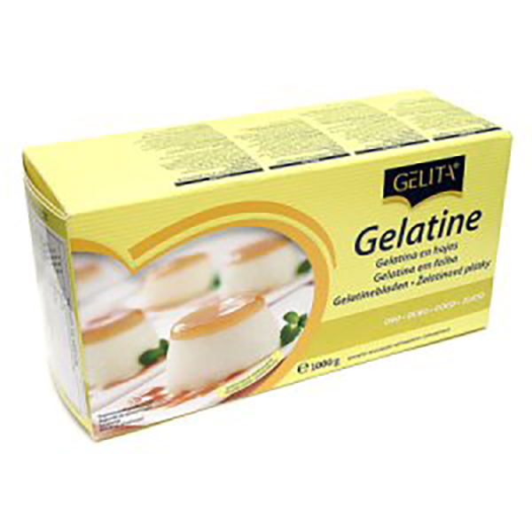 제원 리프 젤라틴 1kg (판젤라틴,잎새젤라틴) - 독일