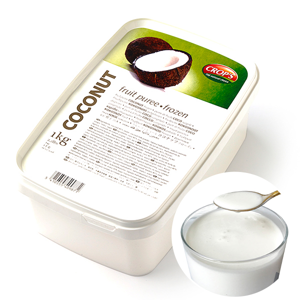 CROPS(프랑스) 코코넛 퓨레1kg(코코넛밀크29.75%)